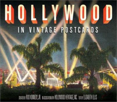 Paperback Hollywood in Vintage Postcards Book