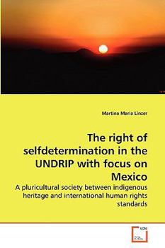 Paperback The right of selfdetermination in the UNDRIP with focus on Mexico Book