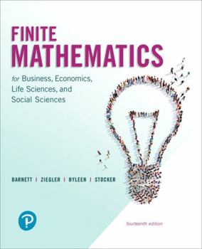 Hardcover Finite Mathematics for Business, Economics, Life Sciences, and Social Sciences and Mylab Math with Pearson Etext -- 24-Month Access Card Package [With Book