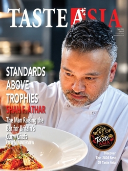 Taste Asia Magazine Interview with Shah F. Athar: Exploring Asian Culinary Treasures (Issue)