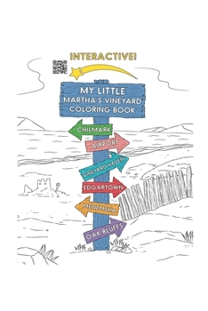 Paperback My Little Martha's Vineyard Coloring Book: Interactive QR Code Coloring Book