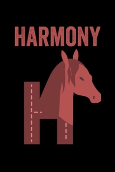 Paperback Harmony: Animals Coloring Book for Kids, Weekly Planner, and Lined Journal Animal Coloring Pages. Personalized Custom Name Init Book