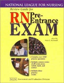 Paperback Review Guide for RN Pre-Entrance Exam: National League for Nursing Book