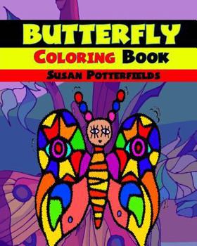 Paperback Butterfly Coloring Book