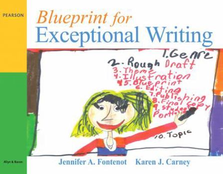 Paperback Blueprint for Exceptional Writing [With DVD] Book