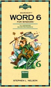 Paperback Field Guide to Microsoft Word 6 for Windows Book