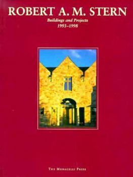 Hardcover Robert A. M. Stern: 1993-1998 Book