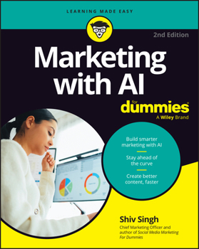 Paperback Marketing with AI for Dummies Book