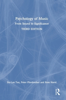 Hardcover Psychology of Music: From Sound to Significance Book