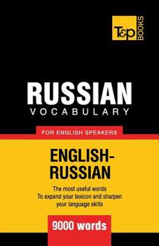 Paperback Russian vocabulary for English speakers - 9000 words Book