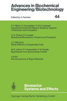 Paperback Bioreactor Systems and Effects Book