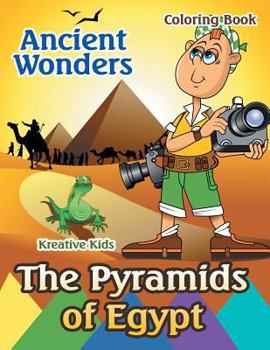 Paperback Ancient Wonders: The Pyramids of Egypt Coloring Book