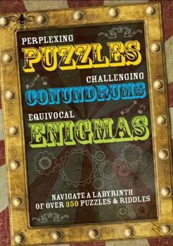 Hardcover Puzzles, Conundrums and Enigmas Book