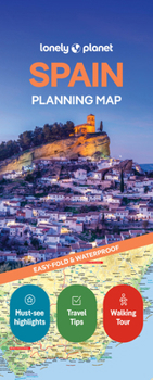 Loose Leaf Lonely Planet Spain Planning Map Book
