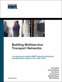 Hardcover Building Multiservice Transport Networks Book