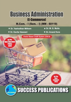 E-Commerce, First Year, M.Com, Sem-I-English
