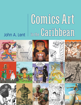 Hardcover Comics Art in the Caribbean Book