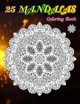 Paperback 25 Mandalas Coloring Book