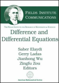 Hardcover Difference And Differential Equations (Fields Institute Communications, 42) Book