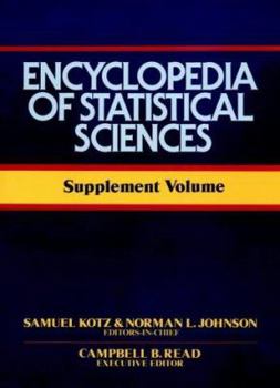 Hardcover Encyclopedia of Statistical Sciences, Supplement Vol. Book