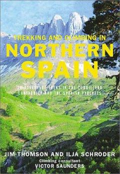 Paperback Trekking and Climbing in Northern Spain Book