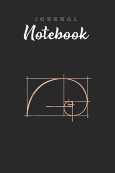 Journal Notebook: Funny Math Teacher  I Spiral Pi Fibonacci Gift Spitural Blank Pages Rule Lined Journal Notebook with Black Cover Size 6in x 9in  x120 Pages for Kids or Men and Women to Write in