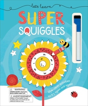 Hardcover Let's Learn: Super Squiggles Book