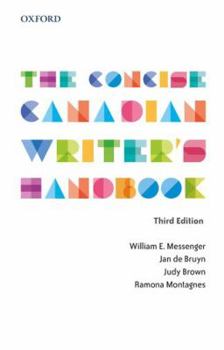 Spiral-bound The Concise Canadian Writer's Handbook Book