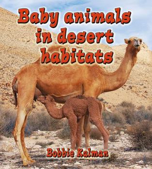 Hardcover Baby Animals in Desert Habitats Book