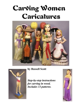 Paperback Carving Women Caricatures Book
