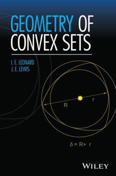 Hardcover Geometry of Convex Sets Book