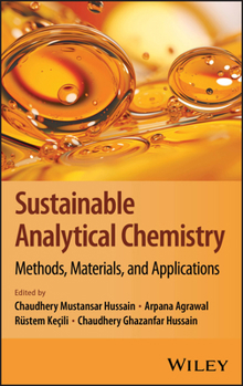 Hardcover Sustainable Analytical Chemistry Book