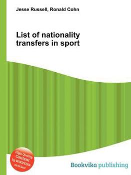 Paperback List of Nationality Transfers in Sport Book