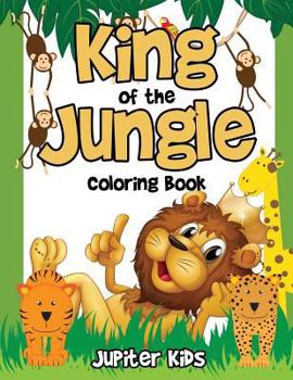 Paperback King of the Jungle Coloring Book