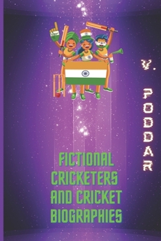 Paperback Fictional Cricketers and Cricket Biographies Book