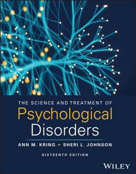 Paperback The Science and Treatment of Psychological Disorders Book