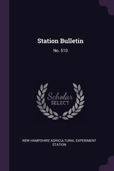 Paperback Station Bulletin: No. 510 Book