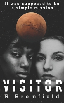 Paperback Visitor: When science collides with belief Book