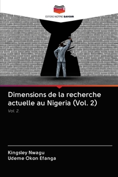 Paperback Dimensions de la recherche actuelle au Nigeria (Vol. 2) [French] Book