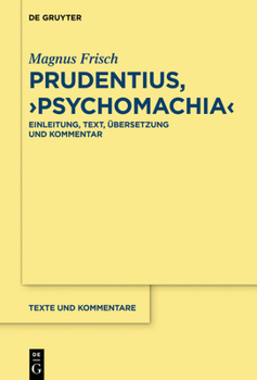 Paperback Prudentius, >Psychomachia [German] Book