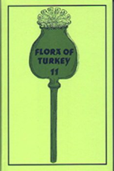 Hardcover Flora of Turkey 11 Volume Set Book