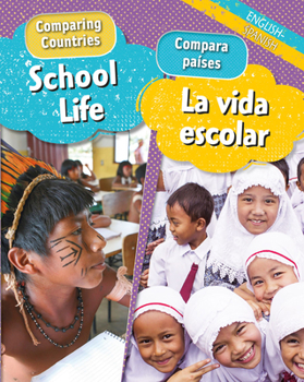 Library Binding School Life/La Vida Escolar (Bilingual) [Spanish] Book