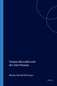 Paperback Traiano Boccalini Und Der Anti-Parnass [German] Book