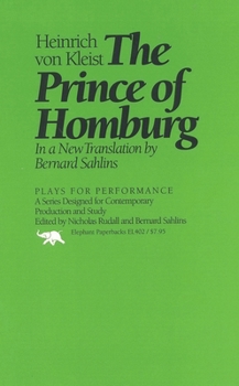 Paperback The Prince of Homburg Book