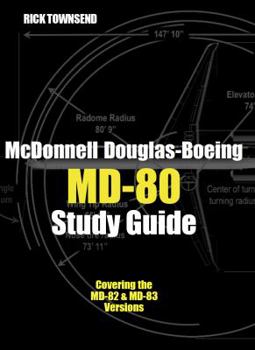 Paperback McDonnell Douglas-Boeing MD-80 Study Guide Book