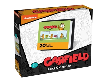 Calendar Garfield 2023 Day-To-Day Calendar Book