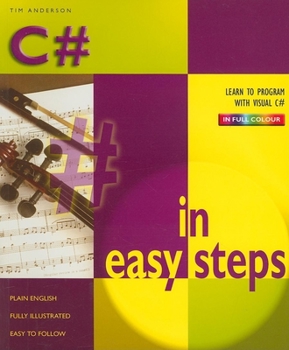 Paperback C# in Easy Steps Book