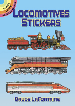 Paperback Locomotives Stickers Book
