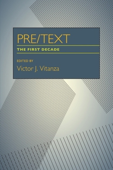 Paperback Pre/Text: The First Decade Book