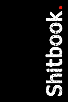 Shitbook: 6x9 Notebook checkered